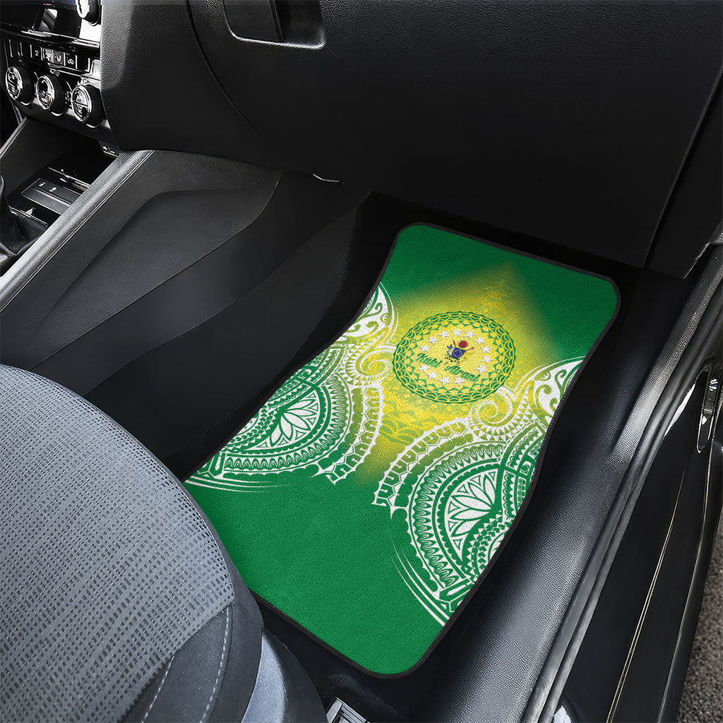 Cook Islands 682 Car Mats Kuki 'Airani Area Code Proud LT14 - Polynesian Pride