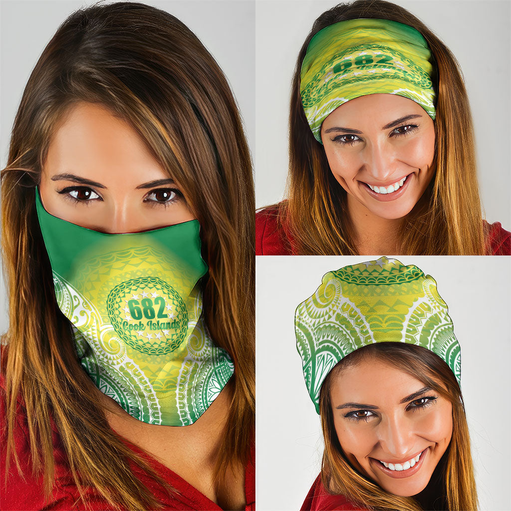 Cook Islands 682 Neck Gaiter Kuki 'Airani Area Code Proud LT14 - Polynesian Pride