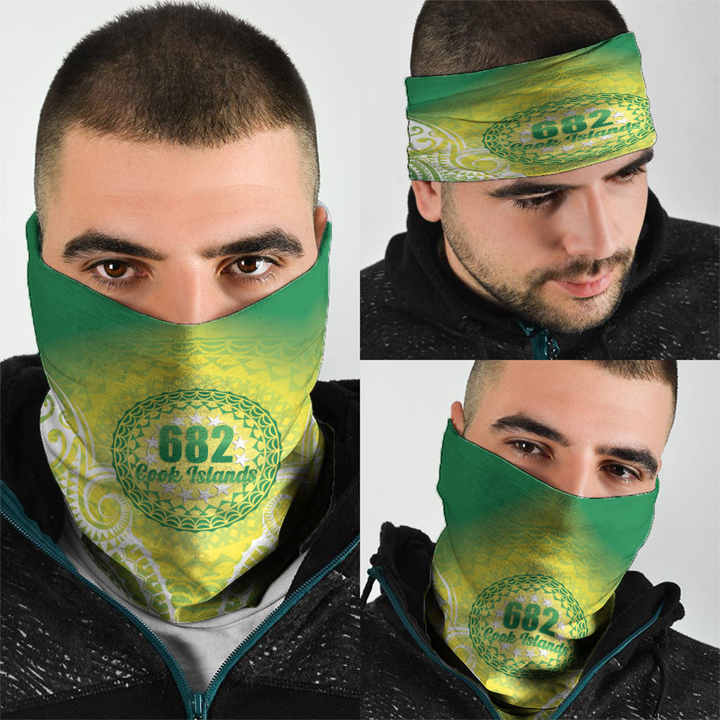 Cook Islands 682 Neck Gaiter Kuki 'Airani Area Code Proud LT14 - Polynesian Pride