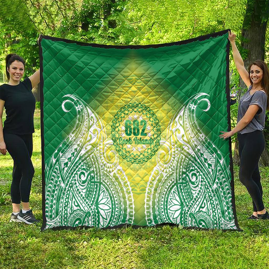 Cook Islands 682 Quilt Kuki 'Airani Area Code Proud LT14 - Polynesian Pride