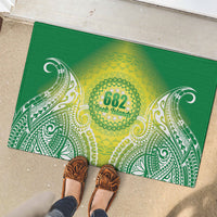 Cook Islands 682 Rubber Doormat Kuki 'Airani Area Code Proud LT14 - Polynesian Pride