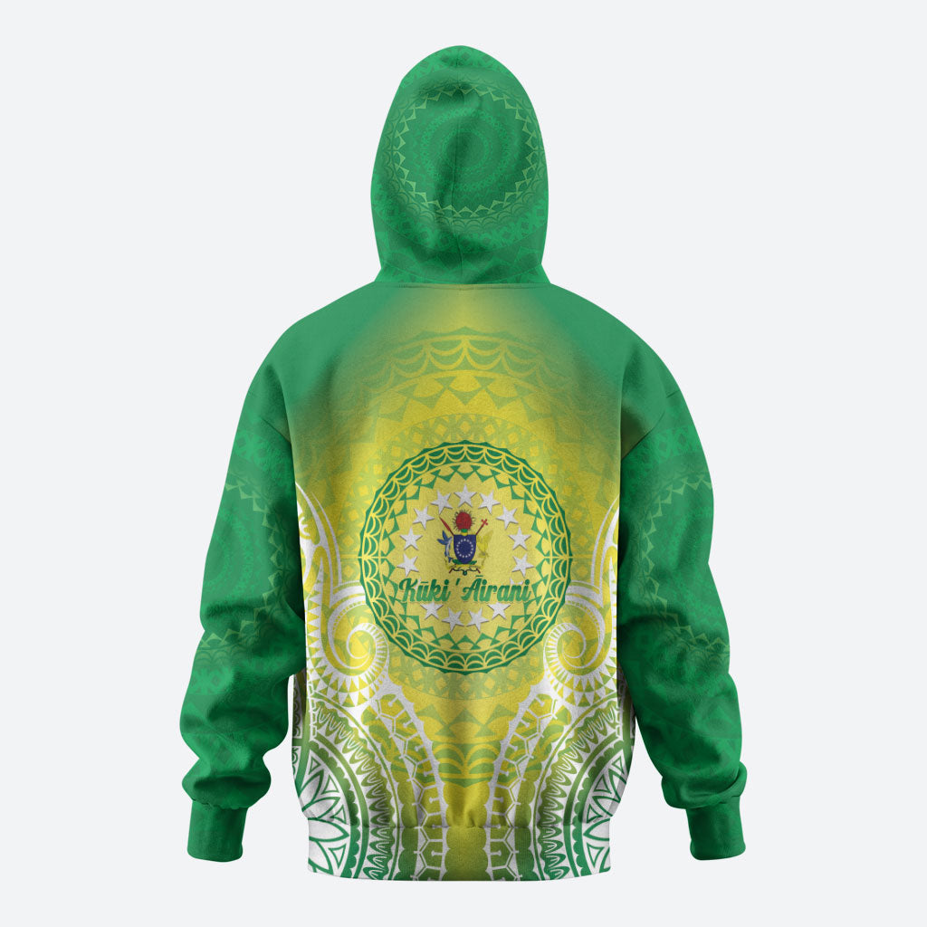 Cook Islands 682 Zip Hoodie Kuki 'Airani Area Code Proud LT14 - Polynesian Pride