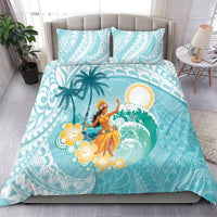 Ura Cook Islands Bedding Set Kuki 'Airani Traditional Dance Tropical Vibes LT14 - Polynesian Pride