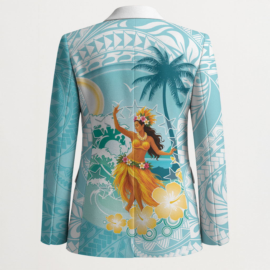 Ura Cook Islands Blazer Kuki 'Airani Traditional Dance Tropical Vibes LT14 - Polynesian Pride