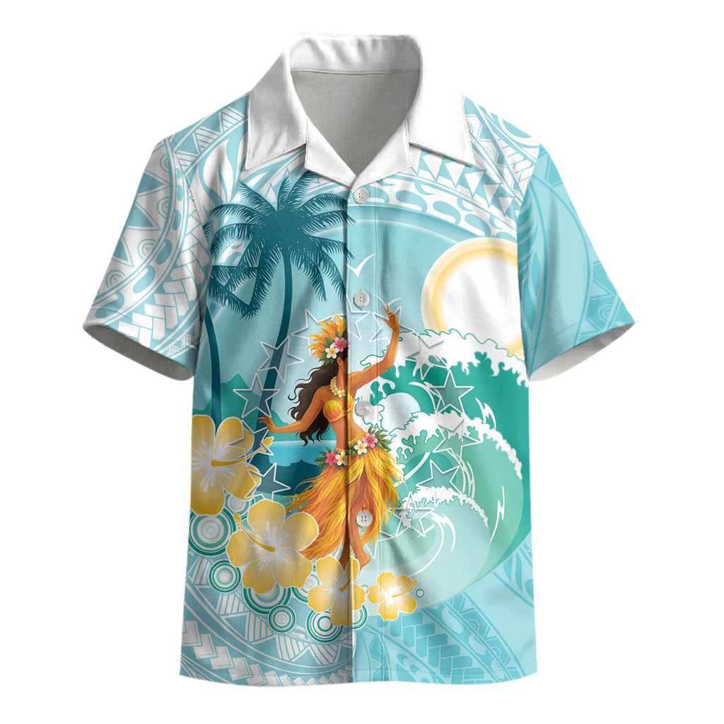 Ura Cook Islands Kid Hawaiian Shirt Kuki 'Airani Traditional Dance Tropical Vibes LT14 - Polynesian Pride