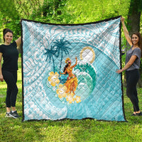 Ura Cook Islands Quilt Kuki 'Airani Traditional Dance Tropical Vibes LT14 - Polynesian Pride
