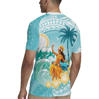 Ura Cook Islands Rugby Jersey Kuki 'Airani Traditional Dance Tropical Vibes LT14 - Polynesian Pride