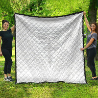Peniamina Gospel Day Niue Quilt Cross Dove Hiapo Pattern White LT14 - Polynesian Pride