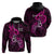 Personalised Polynesia Breast Cancer Awareness Hoodie Think Pink Polynesian Ribbon Black Version LT14 - Polynesian Pride