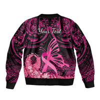 presonalised-tonga-breast-cancer-awareness-bomber-jacket-pink-ribbon-brave-strong-warrior-tongan-ngatu-pattern