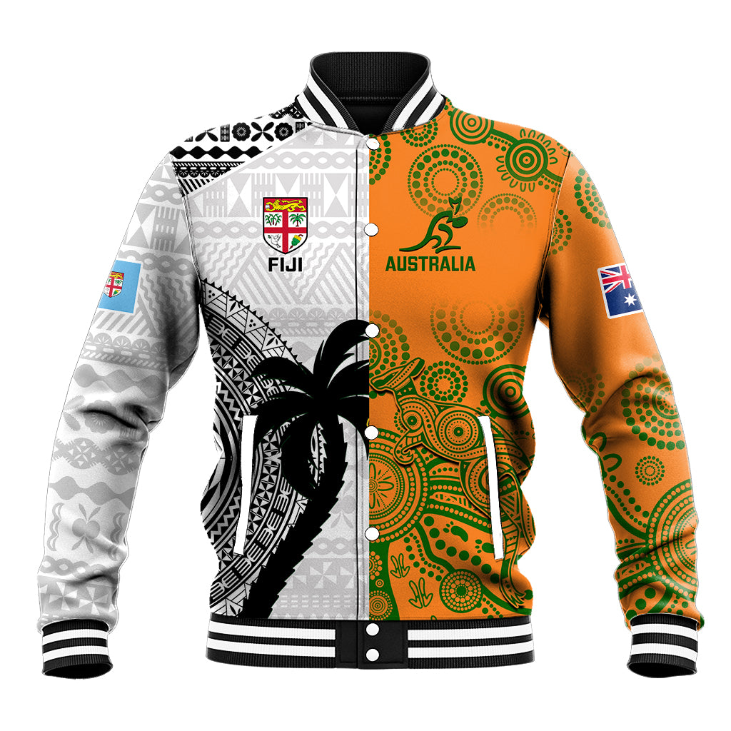 custom-fiji-and-australia-rugby-baseball-jacket-2023-world-cup-aboriginal-mix-tapa-pattern