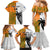 Custom Fiji And Australia Rugby Family Matching Mermaid Dress and Hawaiian Shirt 2023 World Cup Aboriginal Mix Tapa Pattern LT14 - Polynesian Pride