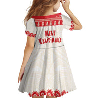 Red Mele Kalikimaka Hawaii Family Matching Summer Maxi Dress and Hawaiian Shirt Funny Ho Ho Ho Santa Shaka LT14 - Polynesian Pride