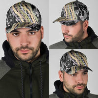 Black Palaka Hawaii Leis Classic Cap Hawaiian-plaid Elegant Tropical Vibes - Polynesian Pride