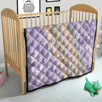 Purple Palaka Hawaii Leis Quilt Hawaiian-plaid Elegant Tropical Vibes - Polynesian Pride