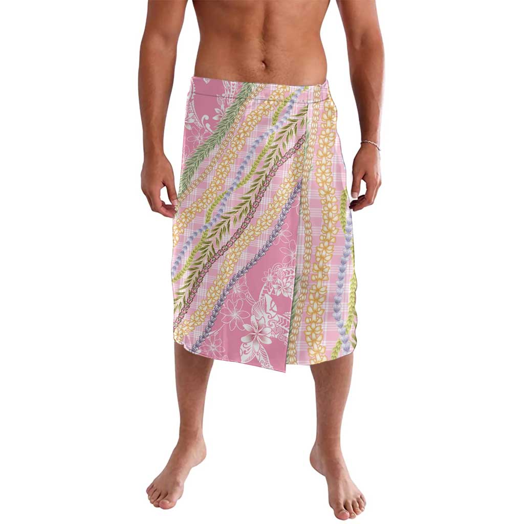 Pink Palaka Hawaii Leis Lavalava Hawaiian-plaid Elegant Tropical Vibes - Polynesian Pride