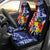 Personalised Tupou College And Kolisi Tonga Atele Car Seat Cover Tongan Ngatu Pattern LT14 - Polynesian Pride