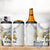 Personalised Aloha Hawaii Niihau Island 4 in 1 Can Cooler Tumbler Forbidden Isle Map Shell Lei