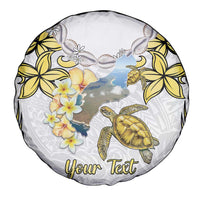 Personalised Aloha Hawaii Niihau Island Spare Tire Cover Forbidden Isle Map Shell Lei
