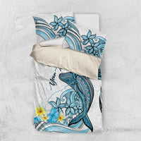 Personalised Aloha Hawaii Kahoolawe Island Bedding Set Target Isle Map With Humpback Whale