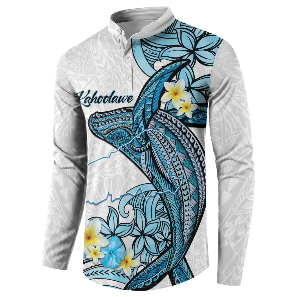 Personalised Aloha Hawaii Kahoolawe Island Button Sweatshirt Target Isle Map With Humpback Whale