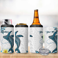 Personalised Aloha Hawaii Kahoolawe Island 4 in 1 Can Cooler Tumbler Target Isle Map With Humpback Whale