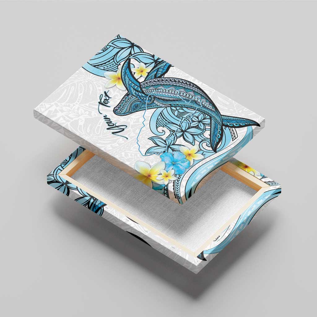 Personalised Aloha Hawaii Kahoolawe Island Canvas Wall Art Target Isle Map With Humpback Whale