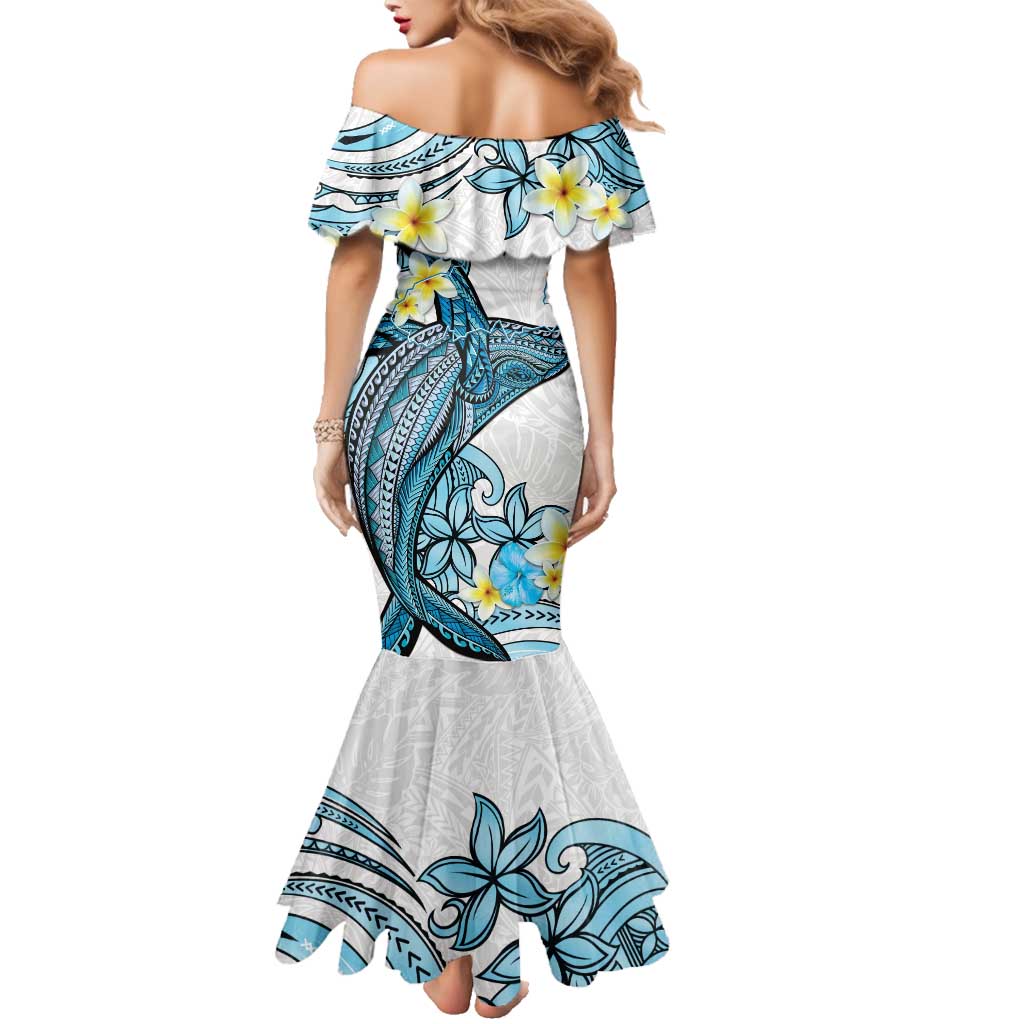 Personalised Aloha Hawaii Kahoolawe Island Family Matching Mermaid Dress and Hawaiian Shirt Target Isle Map With Humpback Whale