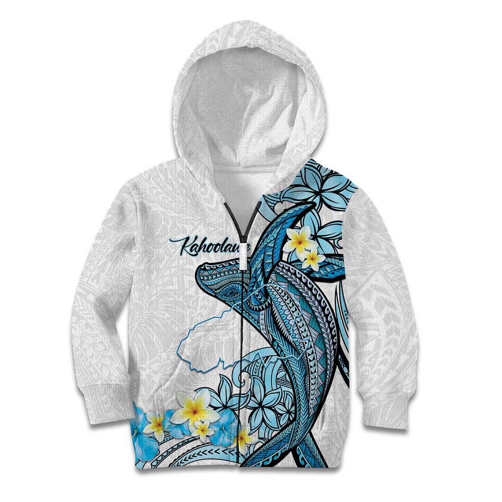 Personalised Aloha Hawaii Kahoolawe Island Kid Hoodie Target Isle Map With Humpback Whale