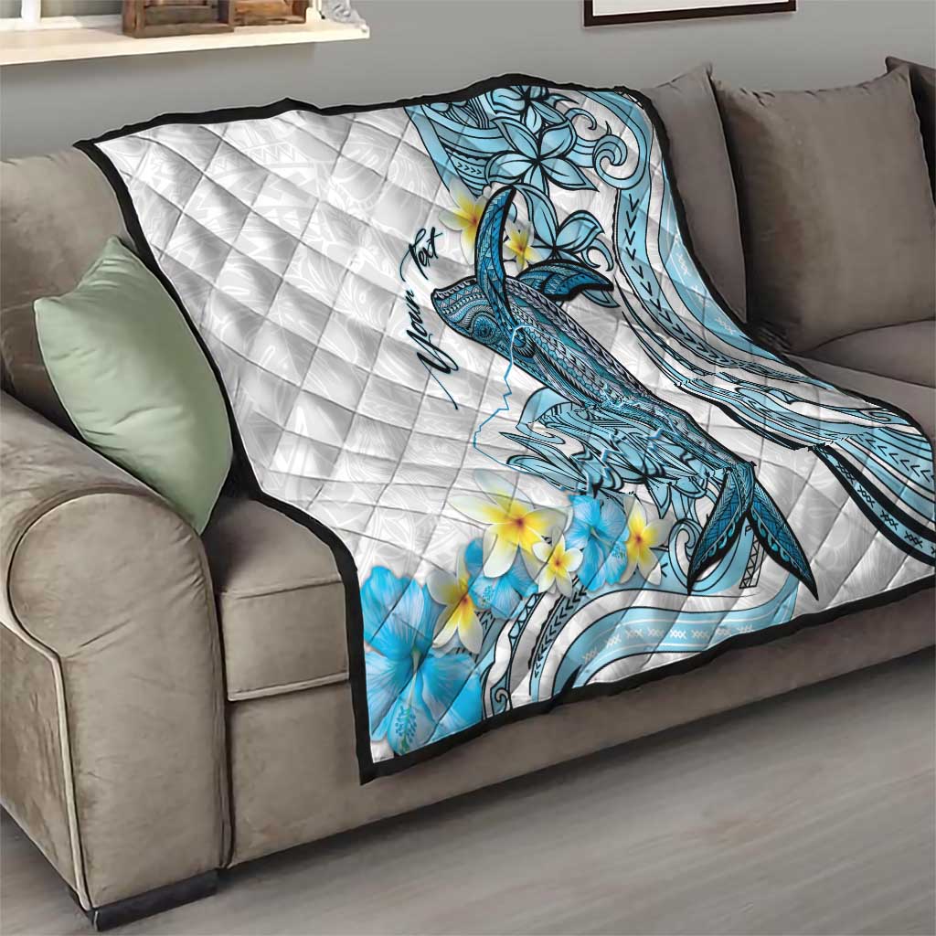 Personalised Aloha Hawaii Kahoolawe Island Quilt Target Isle Map With Humpback Whale