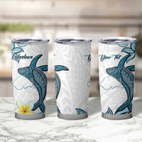 Personalised Aloha Hawaii Kahoolawe Island Tumbler Cup Target Isle Map With Humpback Whale