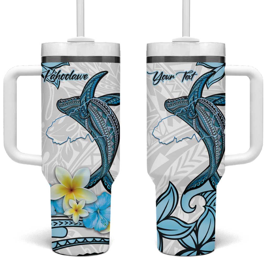 Personalised Aloha Hawaii Kahoolawe Island Tumbler With Handle Target Isle Map With Humpback Whale