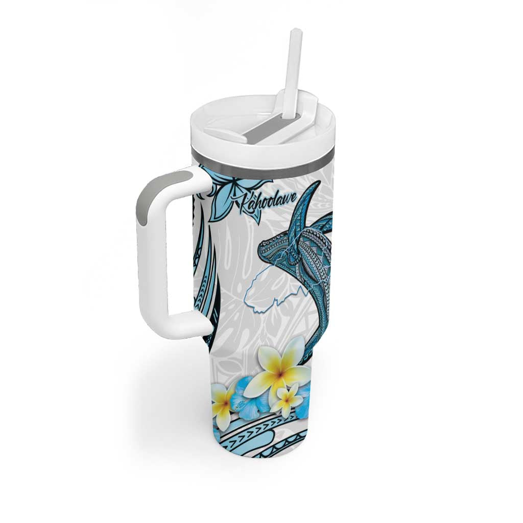 Personalised Aloha Hawaii Kahoolawe Island Tumbler With Handle Target Isle Map With Humpback Whale
