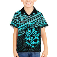 Matariki New Zealand Hawaiian Shirt Maori New Year Tiki Turquoise Version LT14 - Polynesian Pride