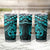 Matariki New Zealand Tumbler Cup Maori New Year Tiki Turquoise Version