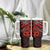 Matariki New Zealand Tumbler With Handle Maori New Year Tiki Red Version