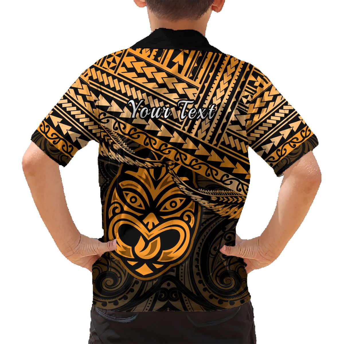 Personalised Matariki New Zealand Hawaiian Shirt Maori New Year Tiki Gold Version LT14 - Polynesian Pride