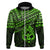 Custom Matariki New Zealand Hoodie Maori New Year Tiki Green Version LT14