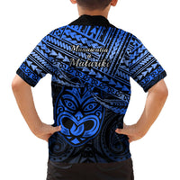 Matariki New Zealand Hawaiian Shirt Maori New Year Tiki Blue Version LT14 - Polynesian Pride