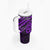 Matariki New Zealand Tumbler With Handle Maori New Year Tiki Purple Version