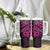 Matariki New Zealand Tumbler With Handle Maori New Year Tiki Pink Version