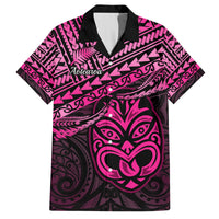 Personalised Matariki New Zealand Hawaiian Shirt Maori New Year Tiki Pink Version LT14 Pink - Polynesian Pride