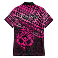 Personalised Matariki New Zealand Hawaiian Shirt Maori New Year Tiki Pink Version LT14 - Polynesian Pride