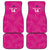 Custom New Zealand Silver Fern Rugby Car Mats Go Aotearoa - Pink Version