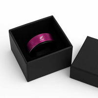 New Zealand Silver Fern Rugby Spinner Ring Go Aotearoa Champions Pink - Polynesian Pride