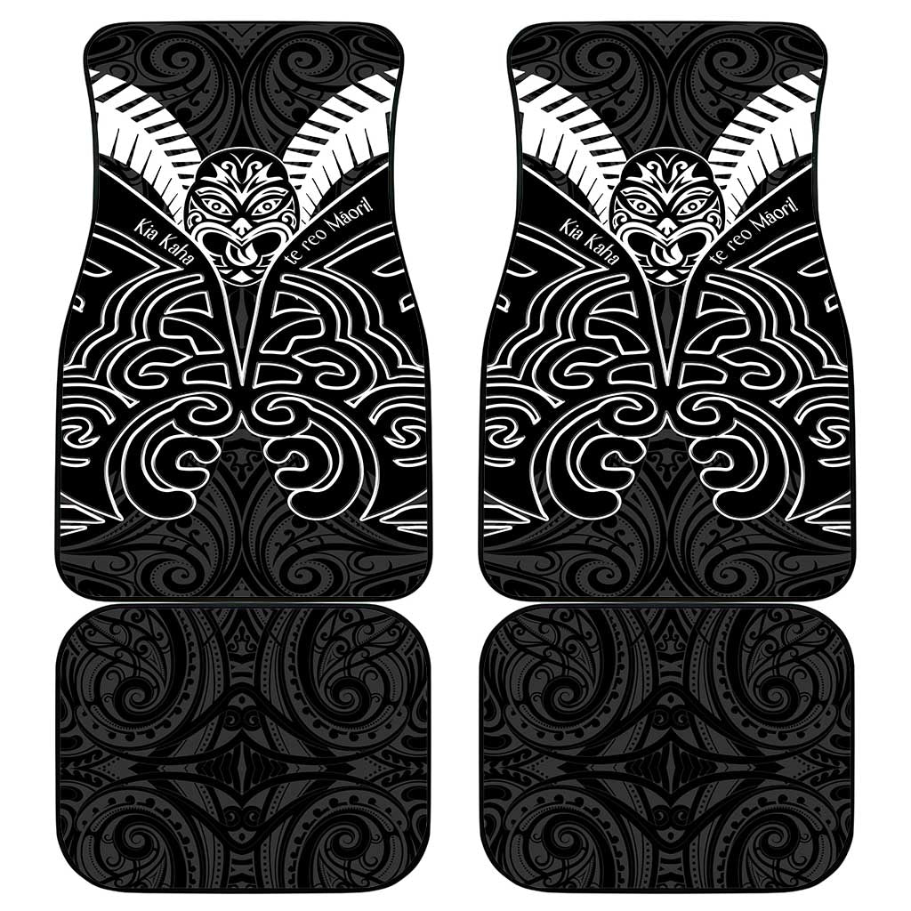 Kia Kaha Te Reo Maori Car Mats Aotearoa Hei Tiki With Hongi