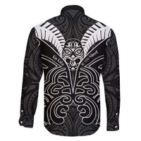 Kia Kaha Te Reo Maori Family Matching Short Sleeve Bodycon Dress and Hawaiian Shirt Aotearoa Hei Tiki With Hongi LT14 - Polynesian Pride