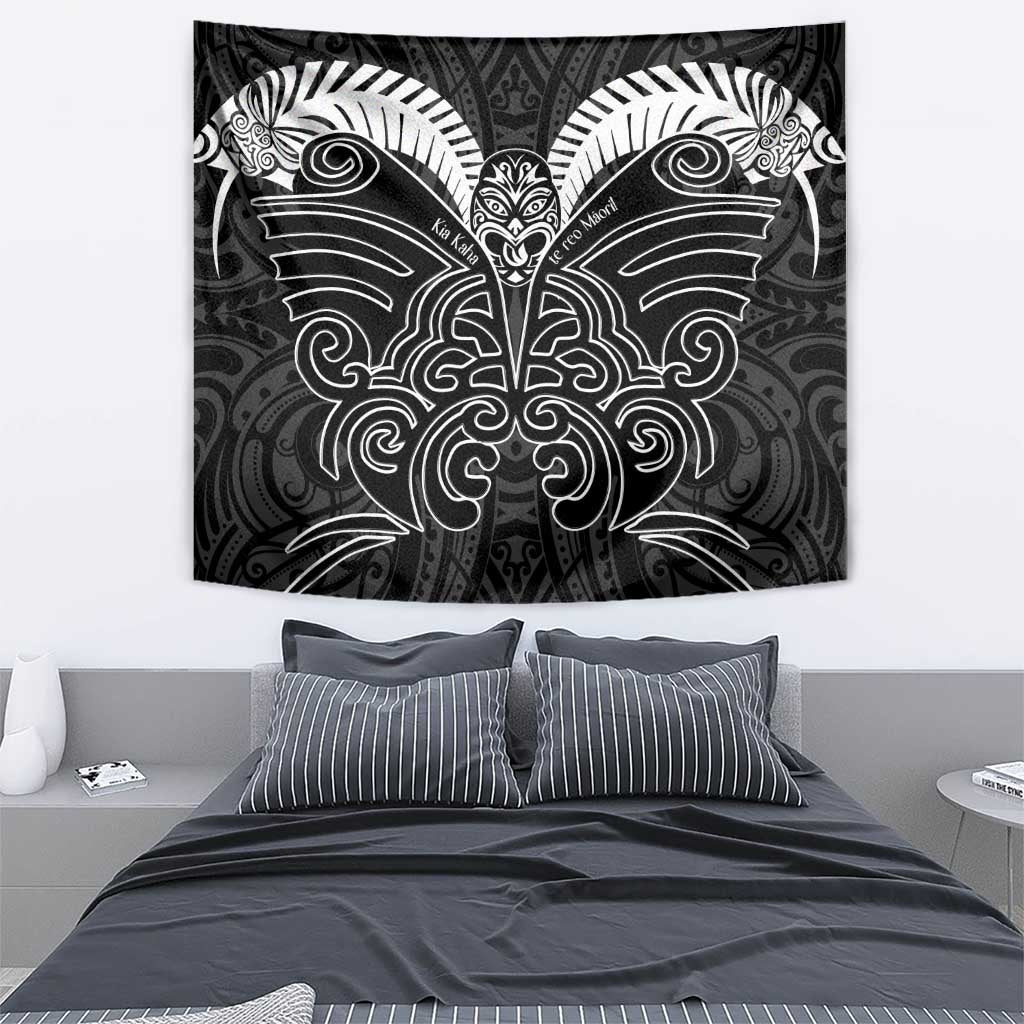 Kia Kaha Te Reo Maori Tapestry Aotearoa Hei Tiki With Hongi