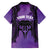 Personalised New Zealand Suffrage Day Family Matching Off The Shoulder Long Sleeve Dress and Hawaiian Shirt Maori Tattoo Galaxy Vibe - Polynesian Pride