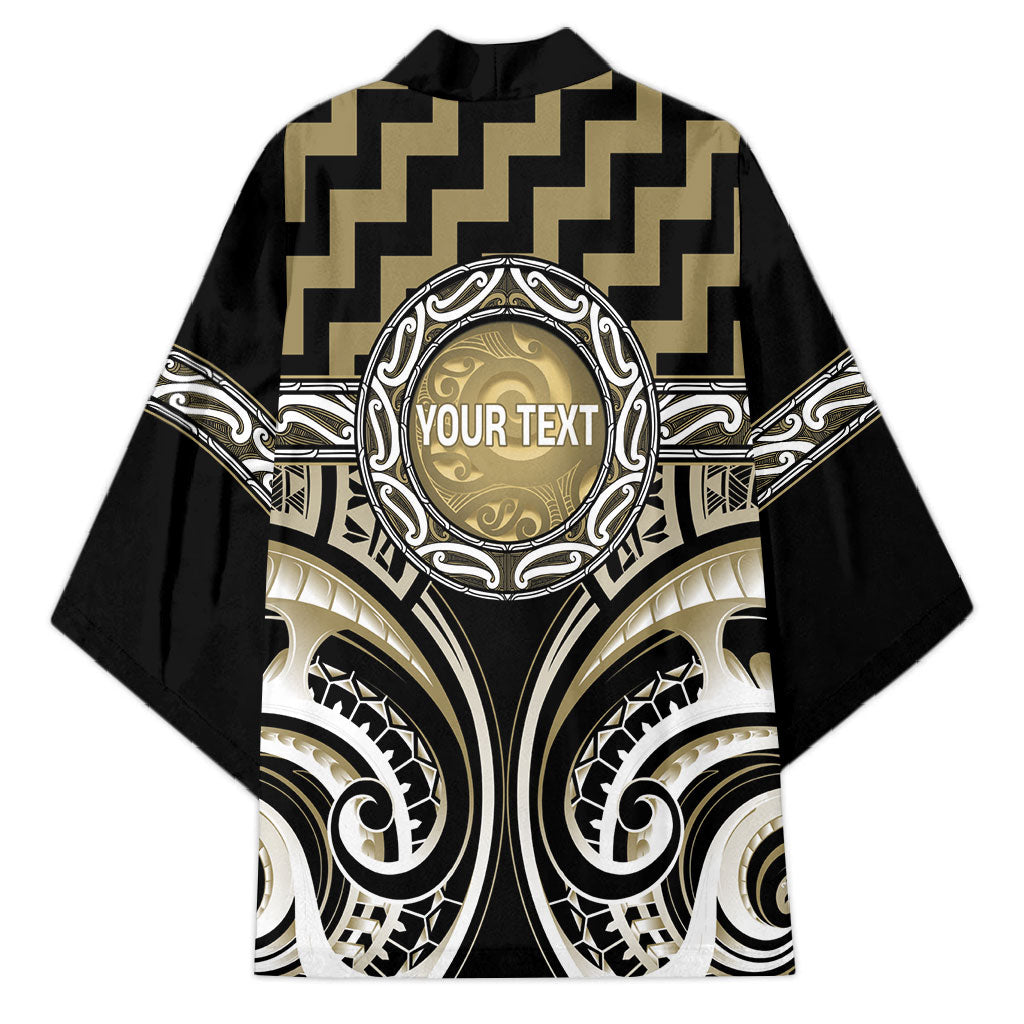Aotearoa Waikato Tainui Personalised Kimono Maori Iwi Poutama Puhoro Tattoo LT14 - Polynesian Pride